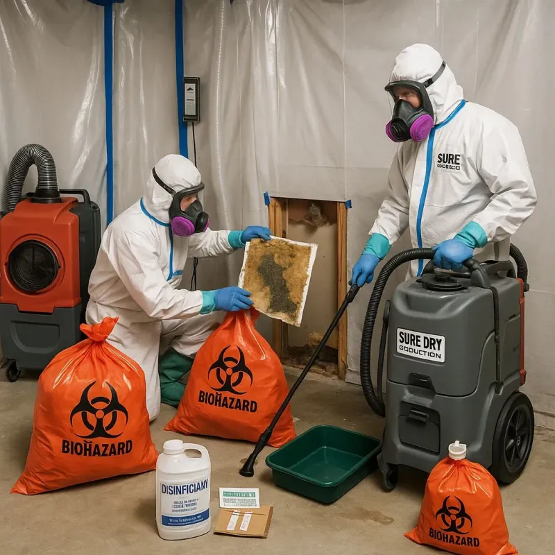 Contaminated Water Handling Protocols process in Brownsfield, LA