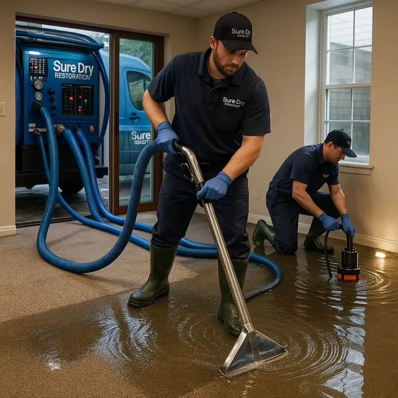 Water Extraction and Removal process in Brownsfield, LA